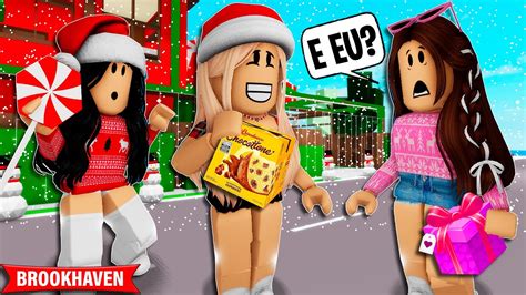 A Menina N O Foi Convidada Para A Festa De Natal Das Amigas Roblox