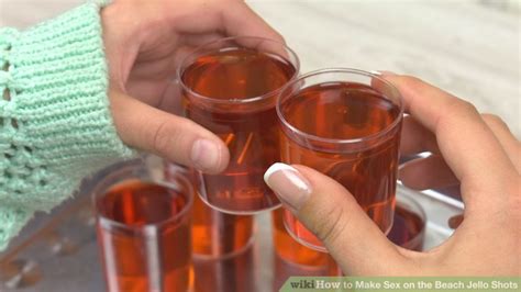 How To Make Sex On The Beach Jello Shots 9 Steps With Pictures