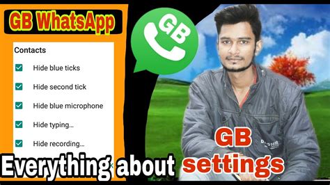 How To Hide Blue Tick In Gbwhatsapp Privacy And Security Options