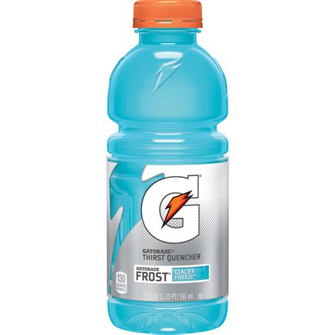 Light blue gatorade flavor