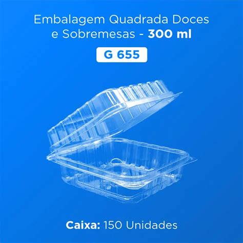 Bandejas Doce Quadrada G Caixa Galvanotek Lupel