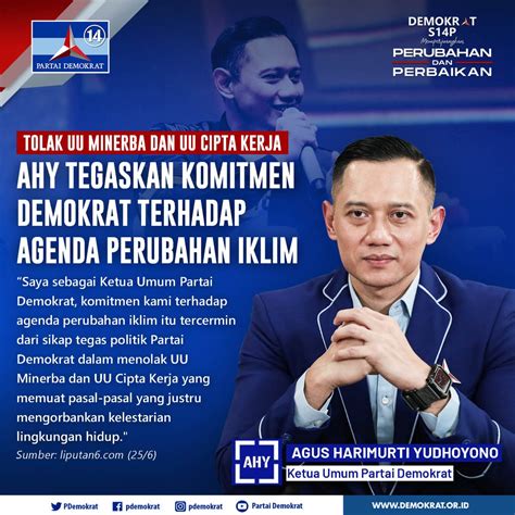 Demokrat Tv On Twitter Saya Sebagai Ketua Umum Partai Demokrat