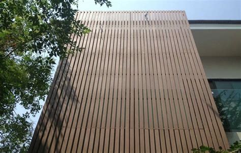 Wpc Outdoor Wall Panel Wpc Wall Panels And Cladding Shubh Composites