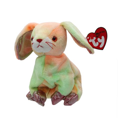 Ty Beanie Baby Rabbit Chinese Zodiac Stuffed Animal Mwmt