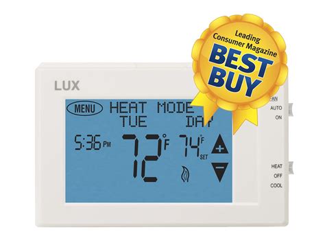 Best Programmable Touch Screen Lux Thermostat Energy Usage Monitor Temperature Ebay