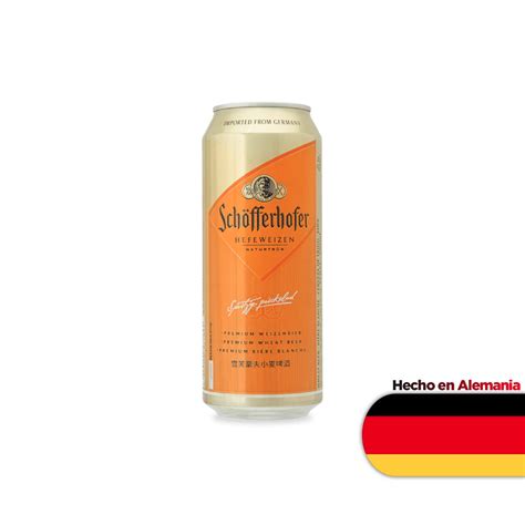 Cerveza Schofferhofer Lata X Cc