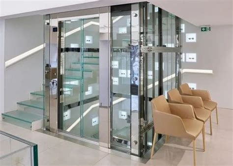 Nexa Kone Glass Elevator Without Machine Room Maximum Speed 05m S