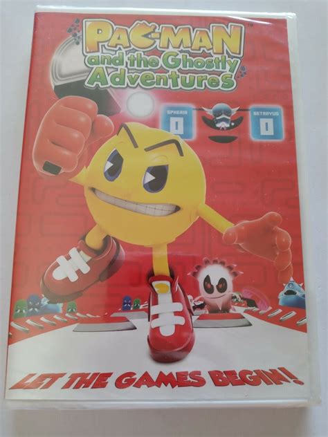 Pac Man And The Ghostly Adventures Let The Games Begin Animated Dvd