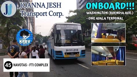 ONBOARD Bus Ride Joanna Jesh Transport Corp 911429 9 Daewoo