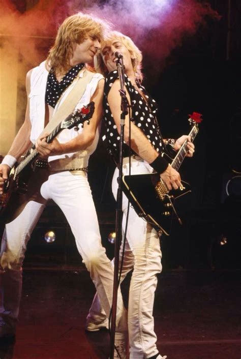 Steve Clarke And Phil Collen Def Leppard Elvis Presley Beatles Rock N Roll Steve Clarke