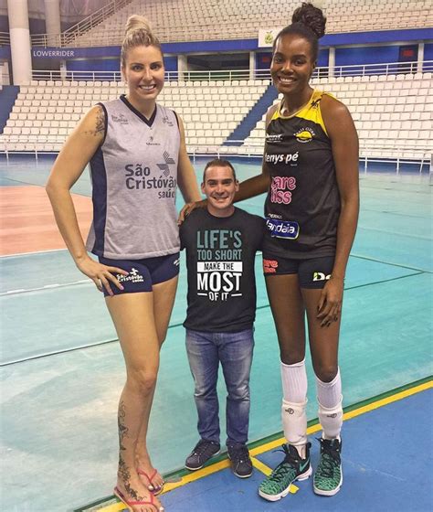 Tall Volleyball Players With Tiny Gymnast By Lowerrider On DeviantArt