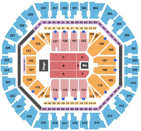 Oakland Arena Tickets Seating Chart Event Tickets Center