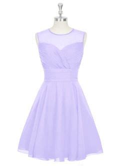 Lilac Short Mini Or Tea Length Or Knee Length Bridesmaid Dresses