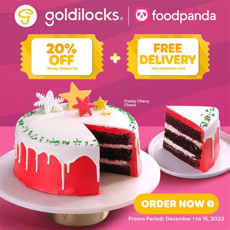 Goldilocks PH On Twitter Get 20 OFF Plus FREE Delivery On Your