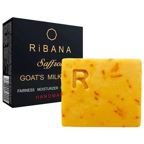 Ribana Saffron Goats Milk Soap G Organic Product