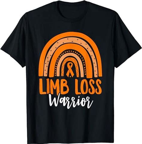 Limb Loss Awareness Wheelchair Hand Leg Amputee Amputation T Shirt