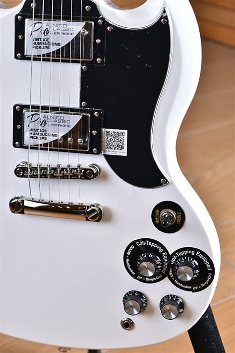 Epiphone G 400 Pro Sg Alpine White Reverb