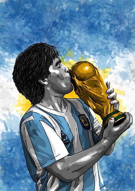 Maradona Art Wallpapers - Wallpaper Cave