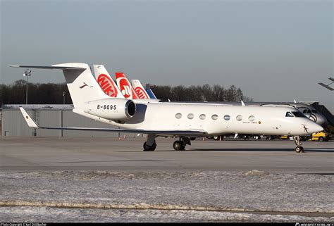 B 8095 Deer Jet Gulfstream Aerospace G V SP Gulfstream G550 Photo By