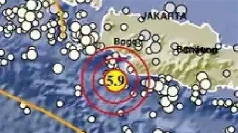 BREAKING NEWS Gempa Terkini M 5 9 Guncang Bayah Banten Lokasi Juga