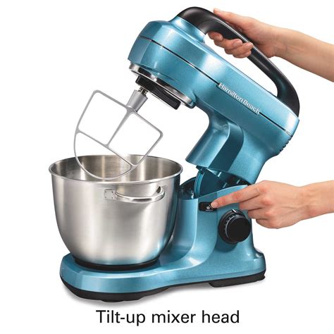 Hamilton Beach 7 Speed Stand Mixer 4 Quart Blue 63393G