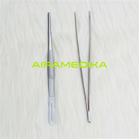 Jual Pinset Anatomi 18cm Stainless Steel Pincet Anatomi 18cm Pinset