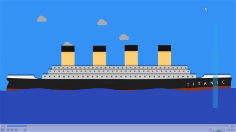 Learn After Effects by creating sinking Titanic Animation