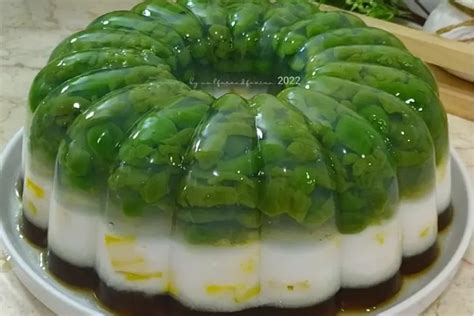 Sore Sore Enaknya Buat Yang Seger Dan Manis Resep Puding Cendol Nangka