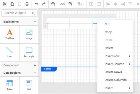 Basics Of Ssrs Tablix Data Region Bold Reports