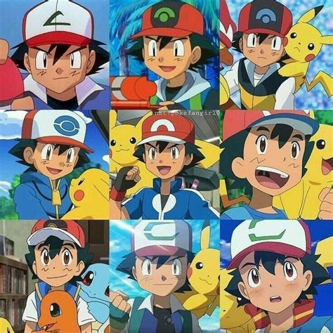 This Is An Ash Ketchum Fan Art From The Pokémon Anime Credits Are