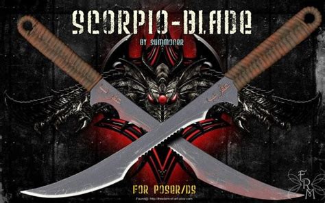 Guild Weapons Scorpio Blade Freebie By Summoner By