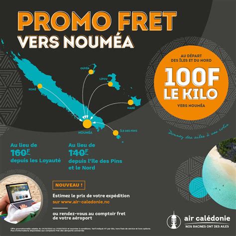 Le Fret En Promo Air Cal Donie