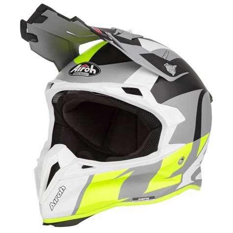 Airoh Mx Helmet Terminator Open Vision Shootyellowmatt Maciag Offroad