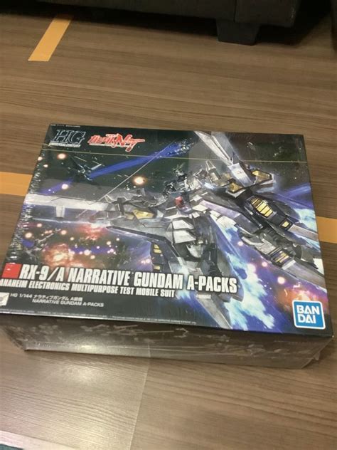 Hg Narrative Gundam A Packs Hobbies Toys Toys Games On Carousell