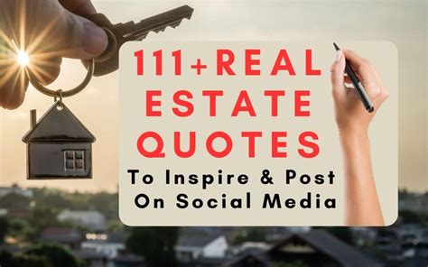 100 Real Estate Quotes For Social Media