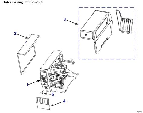 Zebra Zt400 Zt410 Zt420 Series Parts Argecy