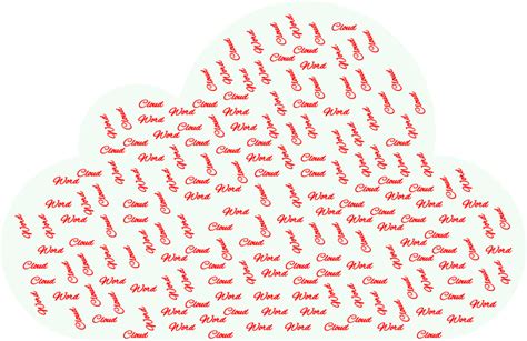 Cloud Shape Word Art Tool - Create Stunning Visual Designs