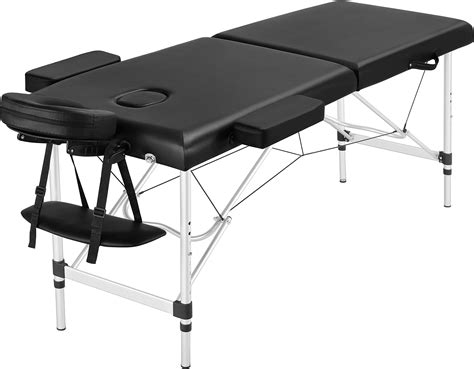 Yaheetech Table De Massage Pliante 2 Section 60 X 213 Cm Lit De Massage