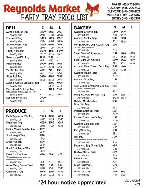 Specialty Trays - Reynolds Market