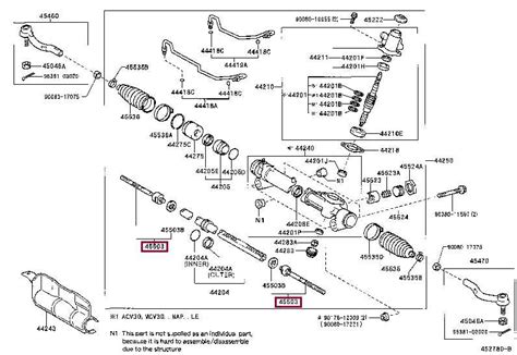 Exploring The Inner Workings Of A 2003 Toyota Camry Power Steering Rack