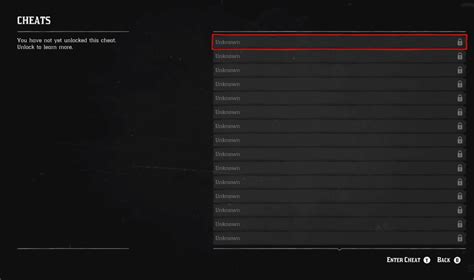 RDR2 Cheat Codes List 2023 How To Use Them