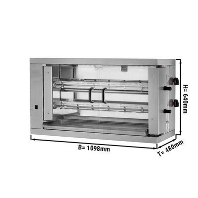 Gas H Hnchengrill Eco Kw Mit Spie En F R H Hnchen Ggm Gastro