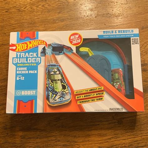 Mattel Toys Hot Wheels Track Builder Unlimited Curve Kicker Pack And Loop Kickernew Poshmark
