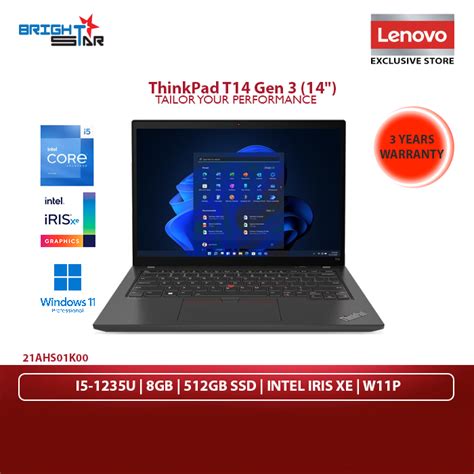 Spesifikasi dan harga Lenovo Thinkpad T14 Gen 3 di Malaysia - TechNave BM