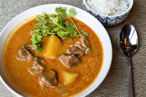 Tender Beef Masaman With Potato Thai Curry