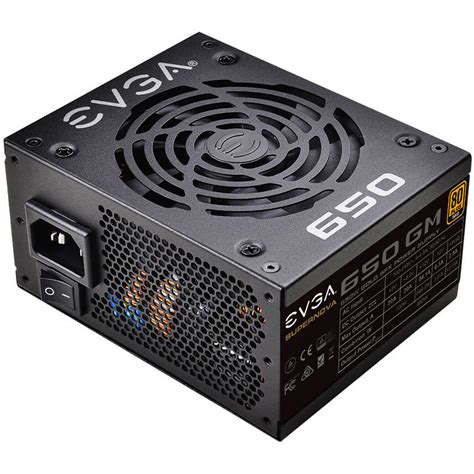 EVGA SuperNOVA 650 GM 650W 80 Plus Gold Modular 123 GM 0650 Y1