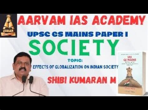 Upsc Gs Mains Society Answer Framing Eng Tamil Medium By M