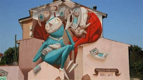 San Gavino Monreale in Sardegna è la patria della street art