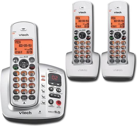 Best Buy Vtech Dect Cordless Phone System With Digital Answering