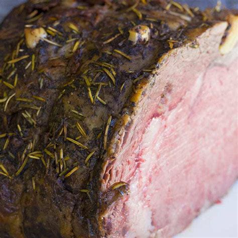 Herb And Garlic Stuffed Prime Rib Roast Recipe The Kitchen Magpie